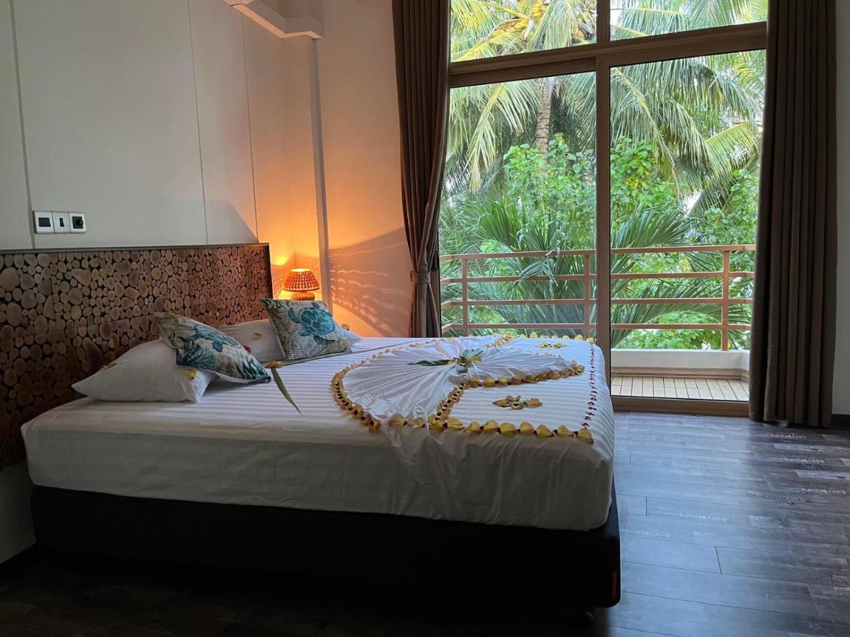 Finolhu Beach Guest House Đảo Đảo Felidhoo Ngoại thất bức ảnh